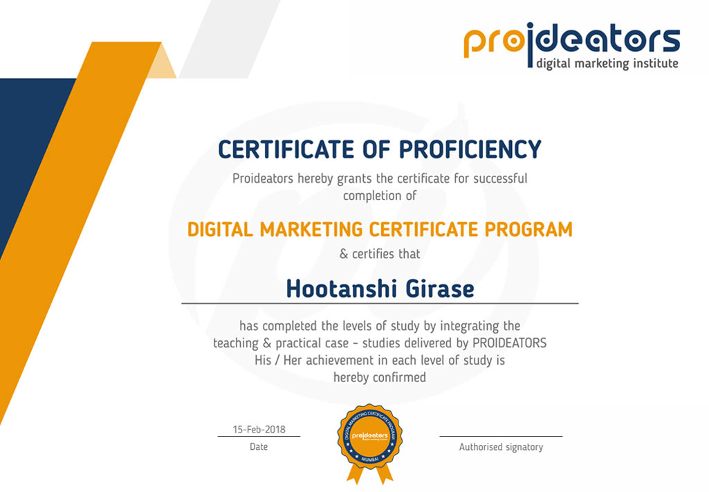 Proideators-Digital-Marketing-Course-Institute-Certificate